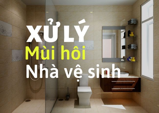 Cách khử mùi nhà vệ sinh đơn giản và hiệu quả tại nhà